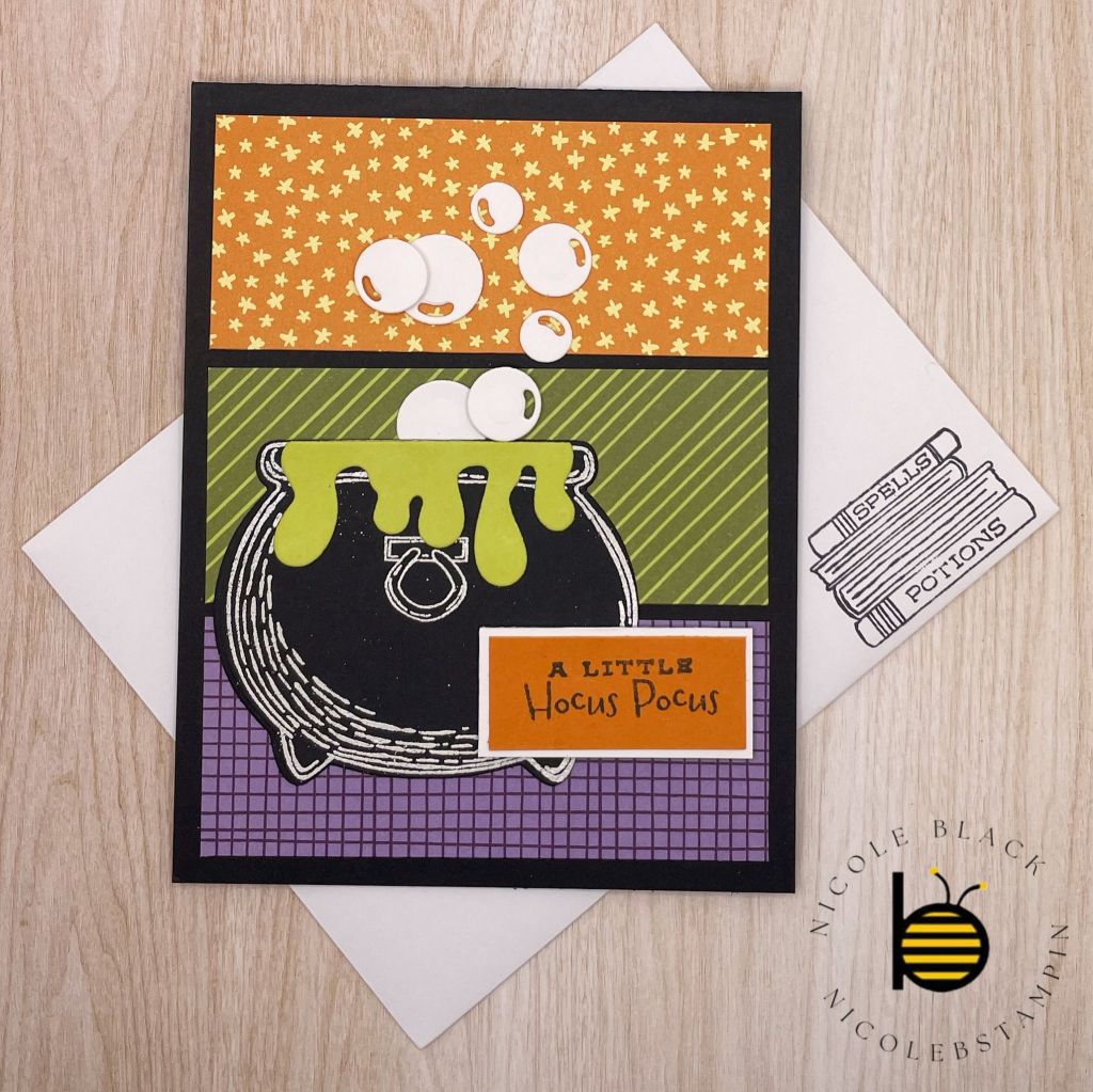 Handmade Halloween Card featuring Potions & Spells&nbsp;Bundle