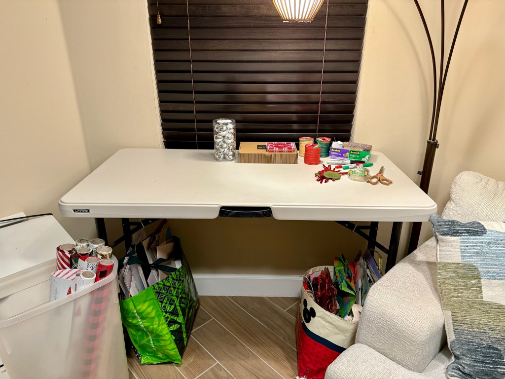 Create an Efficient Wrapping Center and Save Time This Holiday&nbsp;Season