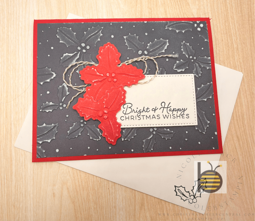 A Simple & Stunning Poinsettia Card for Your Last-Minute&nbsp;Crafting