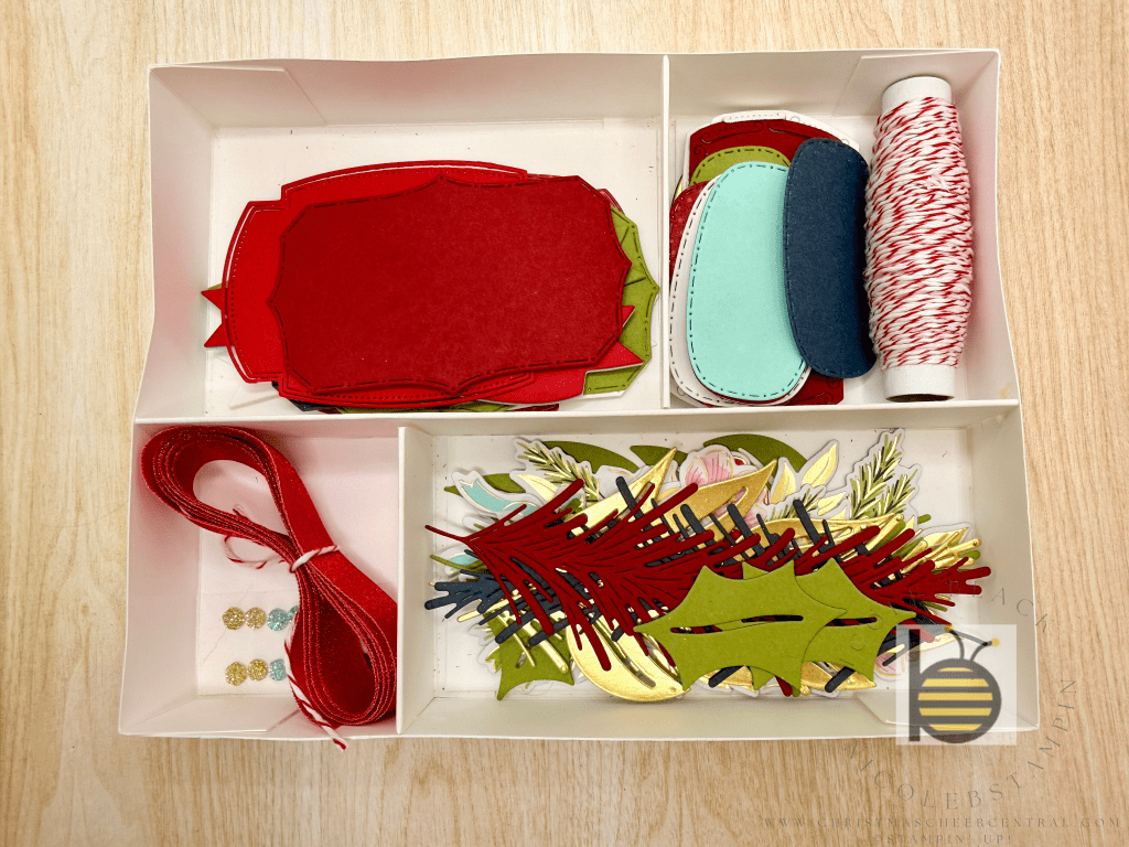 A Cheerful DIY Tag Box for All Your Christmas Gift&nbsp;Tags