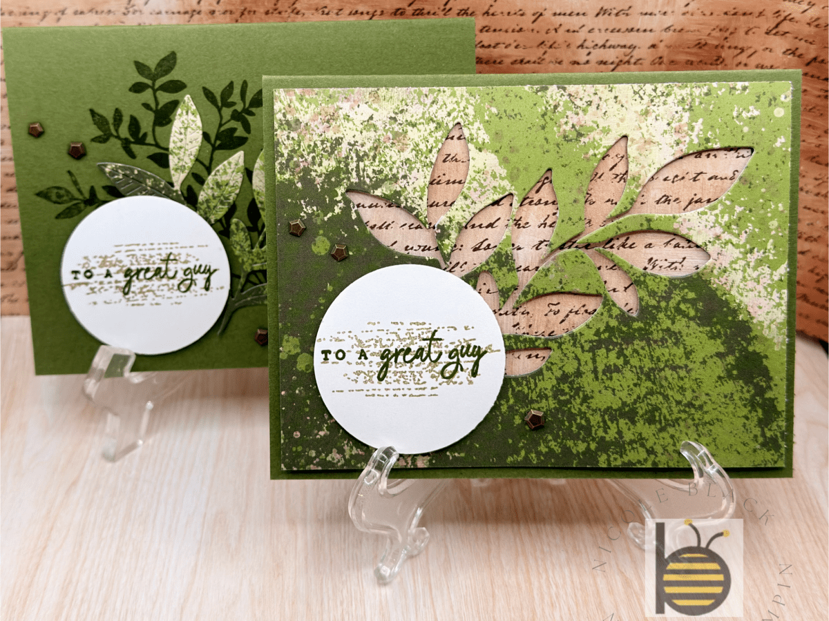 Not a Scrap Wasted: Nature Walk Guy&nbsp;Cards