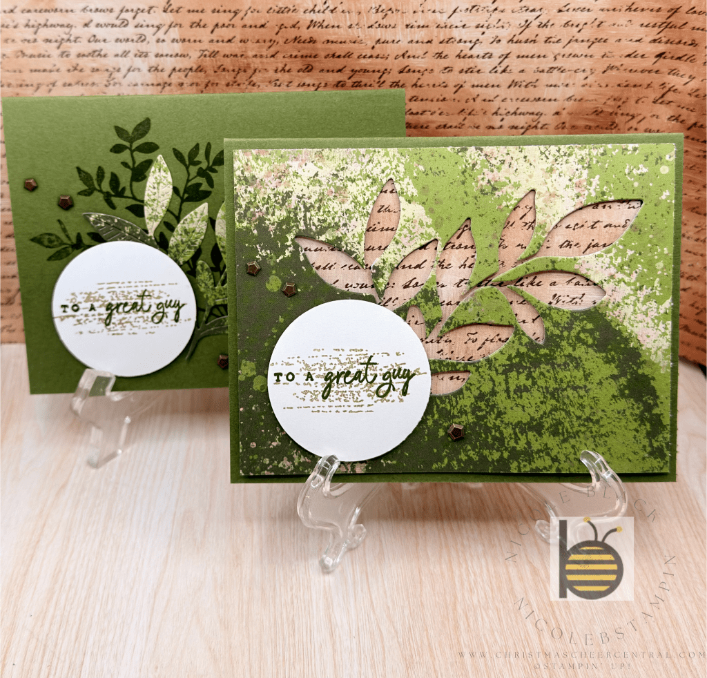 Not a Scrap Wasted: Nature Walk Guy Cards